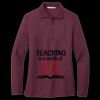 Women's Silk Touch Long Sleeve Polo Thumbnail