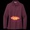 Women's Silk Touch Long Sleeve Polo Thumbnail