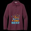 Women's Silk Touch Long Sleeve Polo Thumbnail