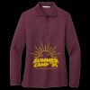 Women's Silk Touch Long Sleeve Polo Thumbnail
