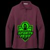 Women's Silk Touch Long Sleeve Polo Thumbnail