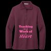 Women's Silk Touch Long Sleeve Polo Thumbnail