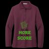 Women's Silk Touch Long Sleeve Polo Thumbnail