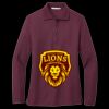 Women's Silk Touch Long Sleeve Polo Thumbnail