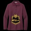 Women's Silk Touch Long Sleeve Polo Thumbnail