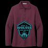 Women's Silk Touch Long Sleeve Polo Thumbnail