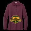 Women's Silk Touch Long Sleeve Polo Thumbnail