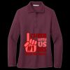 Women's Silk Touch Long Sleeve Polo Thumbnail