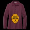 Women's Silk Touch Long Sleeve Polo Thumbnail