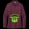 Women's Silk Touch Long Sleeve Polo Thumbnail