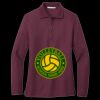 Women's Silk Touch Long Sleeve Polo Thumbnail
