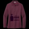 Women's Silk Touch Long Sleeve Polo Thumbnail