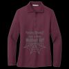 Women's Silk Touch Long Sleeve Polo Thumbnail