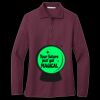 Women's Silk Touch Long Sleeve Polo Thumbnail