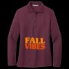 Women's Silk Touch Long Sleeve Polo Thumbnail
