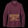 Women's Silk Touch Long Sleeve Polo Thumbnail