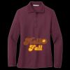 Women's Silk Touch Long Sleeve Polo Thumbnail