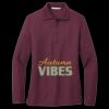 Women's Silk Touch Long Sleeve Polo Thumbnail