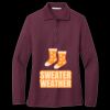 Women's Silk Touch Long Sleeve Polo Thumbnail