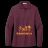 Women's Silk Touch Long Sleeve Polo Thumbnail