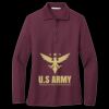 Women's Silk Touch Long Sleeve Polo Thumbnail