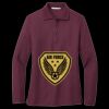 Women's Silk Touch Long Sleeve Polo Thumbnail