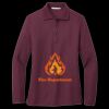 Women's Silk Touch Long Sleeve Polo Thumbnail