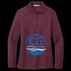 Women's Silk Touch Long Sleeve Polo Thumbnail