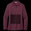 Women's Silk Touch Long Sleeve Polo Thumbnail