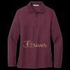 Women's Silk Touch Long Sleeve Polo Thumbnail