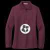 Women's Silk Touch Long Sleeve Polo Thumbnail