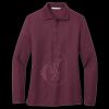 Women's Silk Touch Long Sleeve Polo Thumbnail