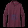 Women's Silk Touch Long Sleeve Polo Thumbnail