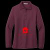 Women's Silk Touch Long Sleeve Polo Thumbnail