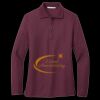 Women's Silk Touch Long Sleeve Polo Thumbnail