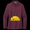 Women's Silk Touch Long Sleeve Polo Thumbnail