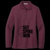 Women's Silk Touch Long Sleeve Polo Thumbnail