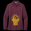 Women's Silk Touch Long Sleeve Polo Thumbnail