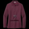 Women's Silk Touch Long Sleeve Polo Thumbnail