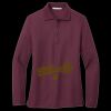 Women's Silk Touch Long Sleeve Polo Thumbnail