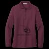 Women's Silk Touch Long Sleeve Polo Thumbnail