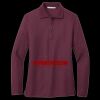 Women's Silk Touch Long Sleeve Polo Thumbnail
