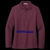Women's Silk Touch Long Sleeve Polo Thumbnail