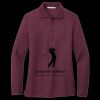 Women's Silk Touch Long Sleeve Polo Thumbnail