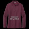Women's Silk Touch Long Sleeve Polo Thumbnail
