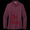 Women's Silk Touch Long Sleeve Polo Thumbnail