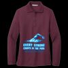 Women's Silk Touch Long Sleeve Polo Thumbnail
