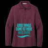 Women's Silk Touch Long Sleeve Polo Thumbnail