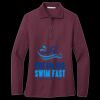 Women's Silk Touch Long Sleeve Polo Thumbnail