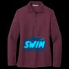 Women's Silk Touch Long Sleeve Polo Thumbnail